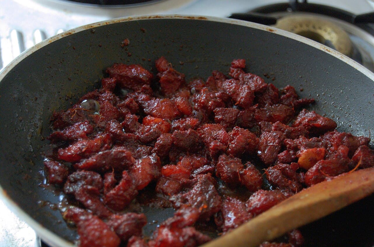 Goan chouriço sausages